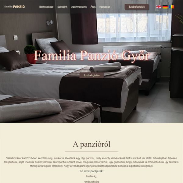 Familia Panzió Győr