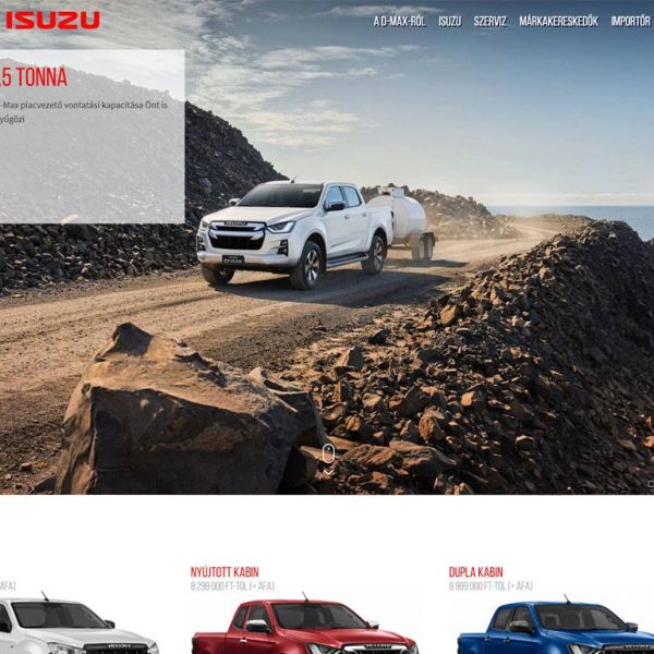 Isuzu4x4 website modernization